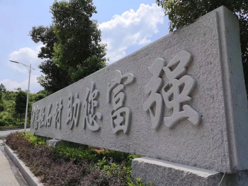 湖北麻城市委常委、統(tǒng)戰(zhàn)部部長戴昌遠(yuǎn)一行考察交流富強(qiáng)石材綠色礦山經(jīng)驗(yàn)