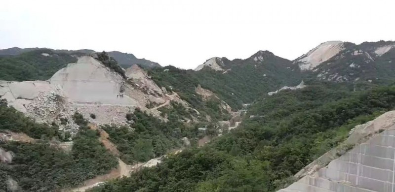 河南內鄉縣板場鄉梨花白花崗巖石材