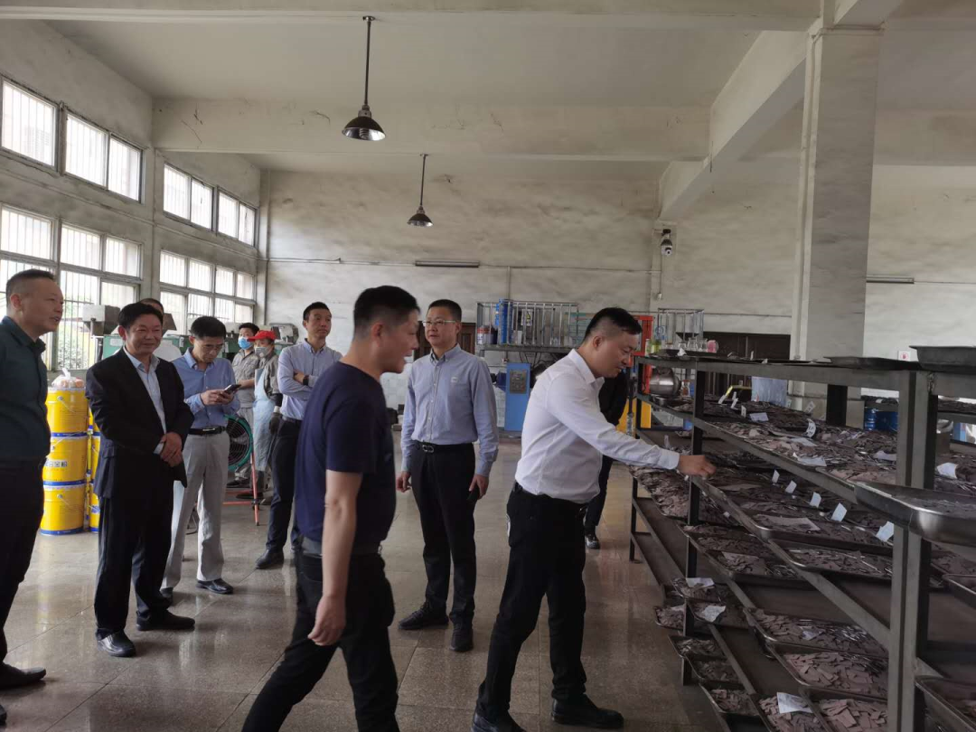 福建南安石材機械輔料產業聯合會赴鄂州金剛石產業集群參觀交流