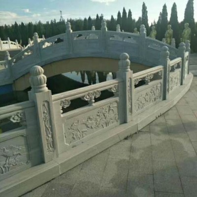 青石欄桿，石雕欄桿，石欄板，橋欄板